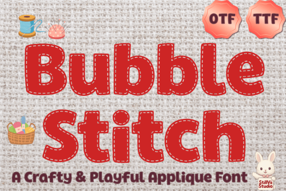 Bubble Stitch: The Handcrafted Typeface for Cozy Brands