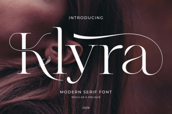 Klyra: The Serif Font Blending Modern Luxury with Timeless Grace