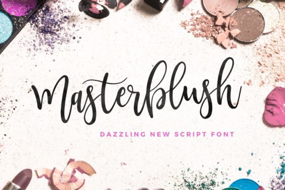 Masterblush: A Sweet Handwritten Font with Bold Style