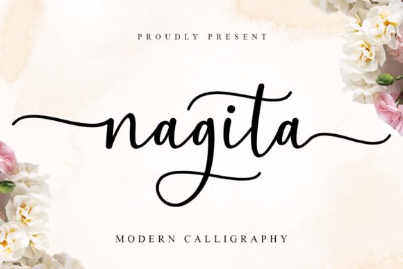 Nagita: A Romantic Script Font for Wedding Invites & Branding