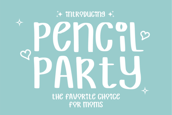 Pencil Party: A Handwritten Font for Real Projects