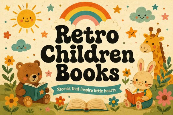 Retro Children Books: A Vintage Display Font for Joyful Projects