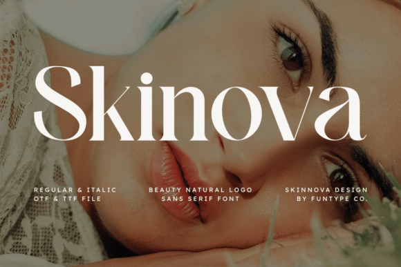 Skinova: The Sans Serif Font for Modern Luxury Brands